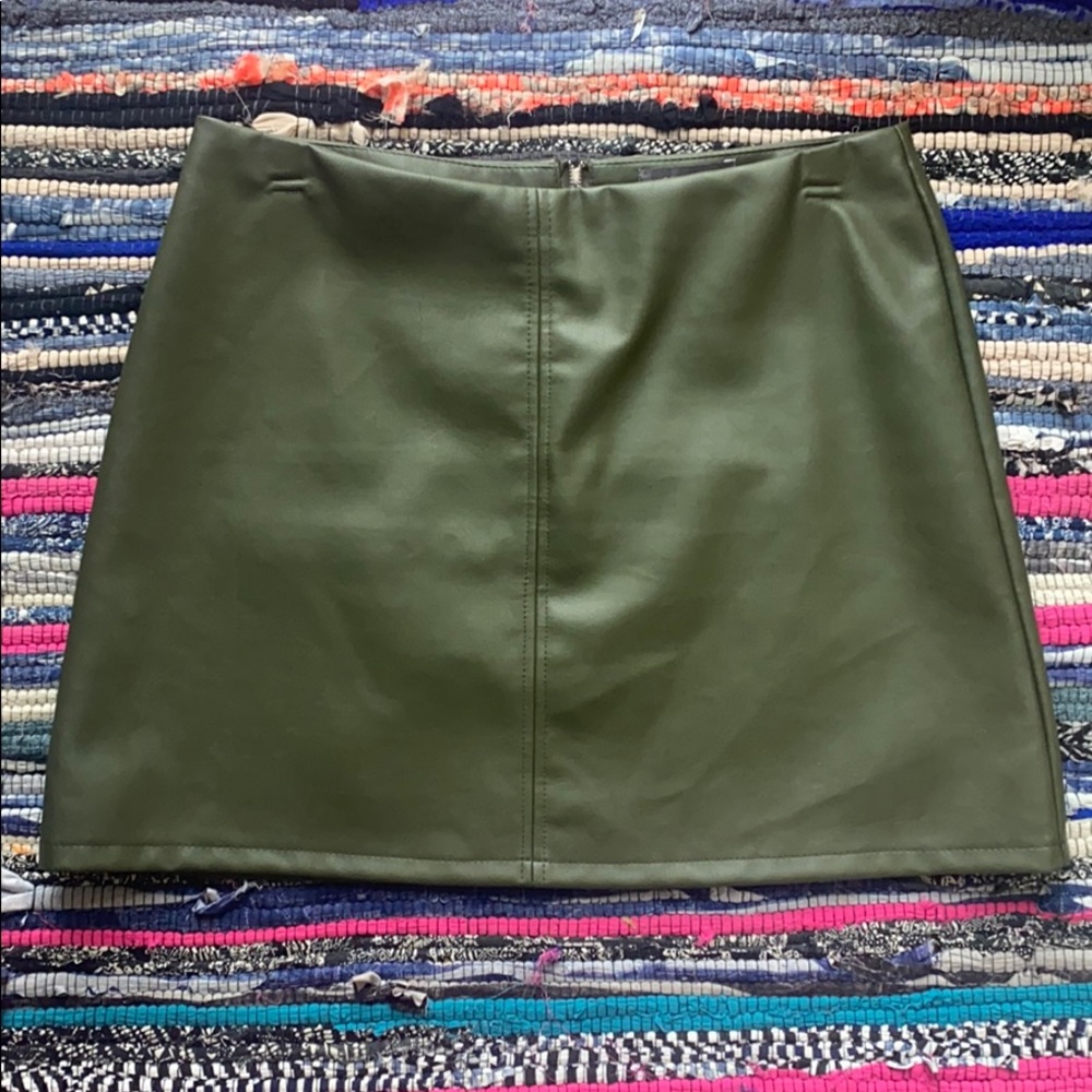 NWOT Primark Faux Leather Skirt - 12